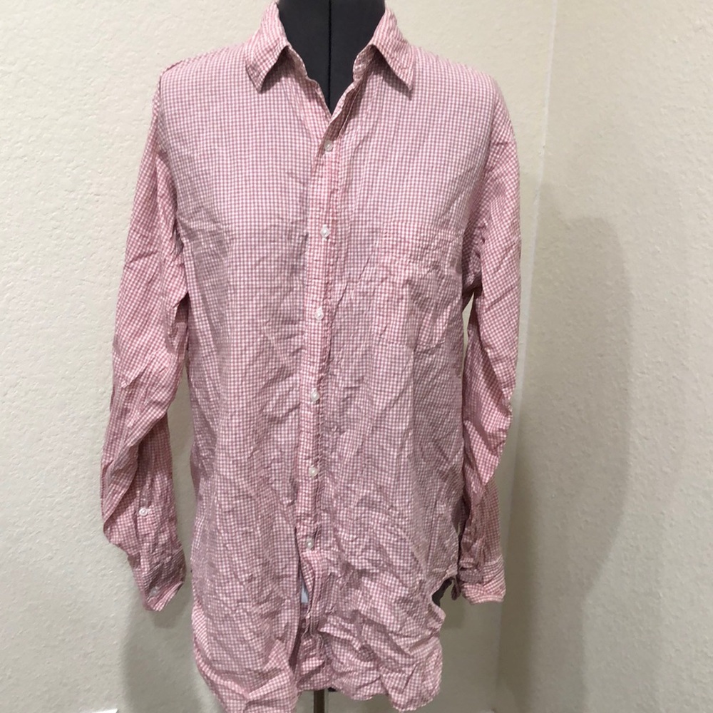 Men’s Plaid Button Down Shirt